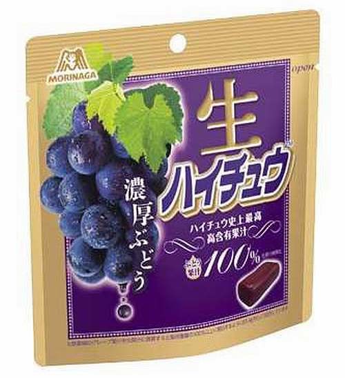 ぶどう果汁100％のハイチュウ