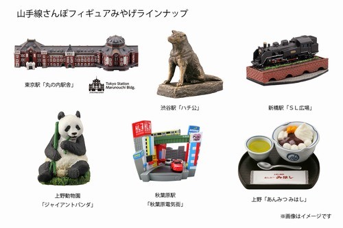 JR東がカプセルフィギュア展開