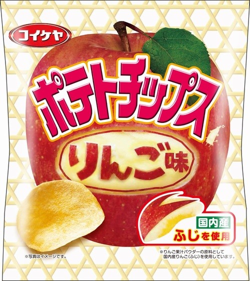 湖池屋「朝用」りんご味ポテチ