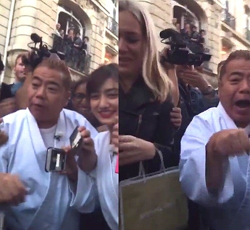 スターのSnapchatに出川現る