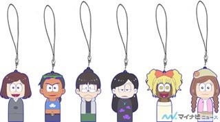 【こけしとらっぷ】に新展開! 『おそ松さん』より"女子松"ラバストが登場