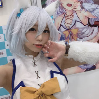 コスプレイヤー宮本彩希『回復術士のやり直し』セツナコスでポージング